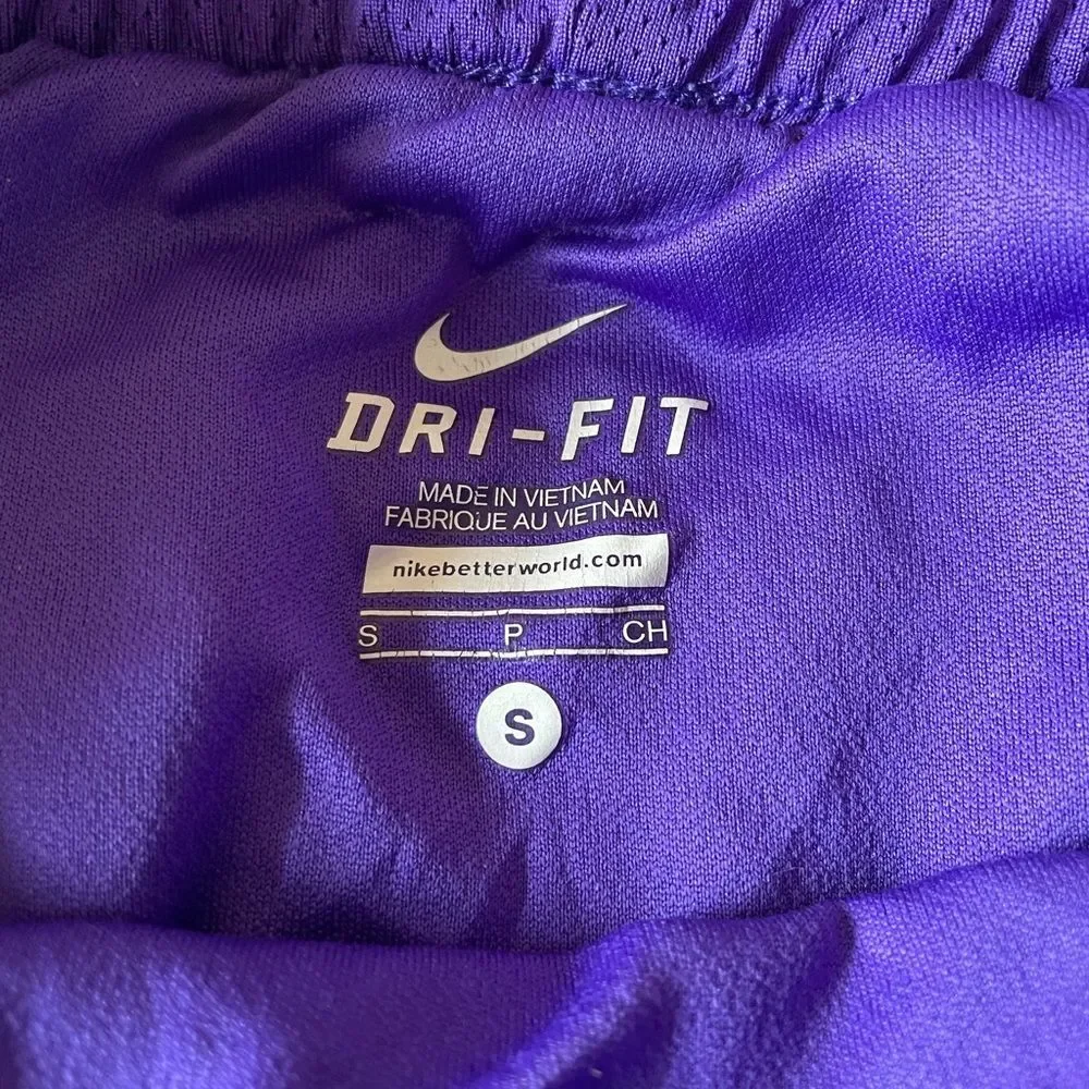 Nike dry fit black purple yellow bundle small track head